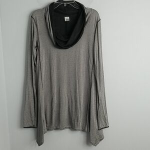 JOCKEY Sharkbite Cowl Neck Long Sleeve Tunic XS